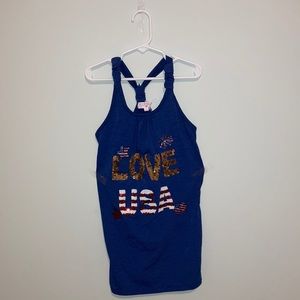 dark blue 4th of July shirt